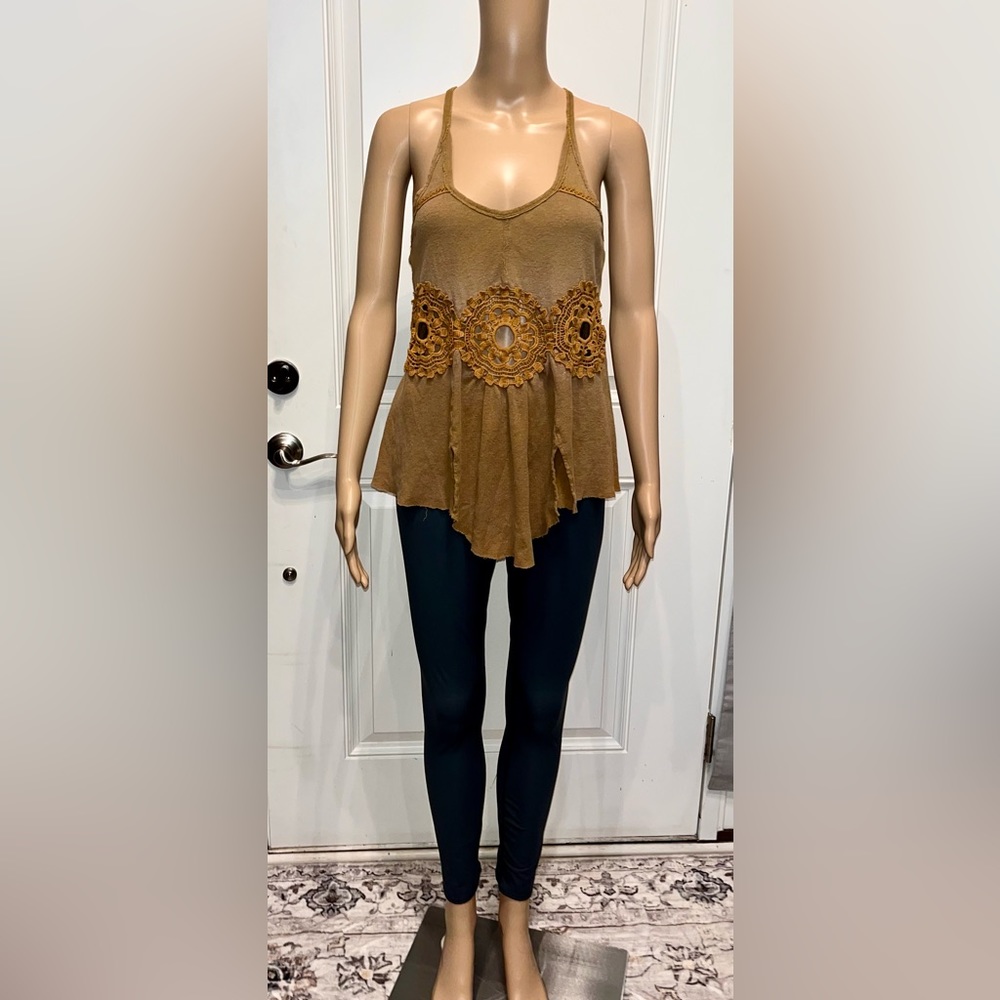 Freepeople Crochet Detailed Tank